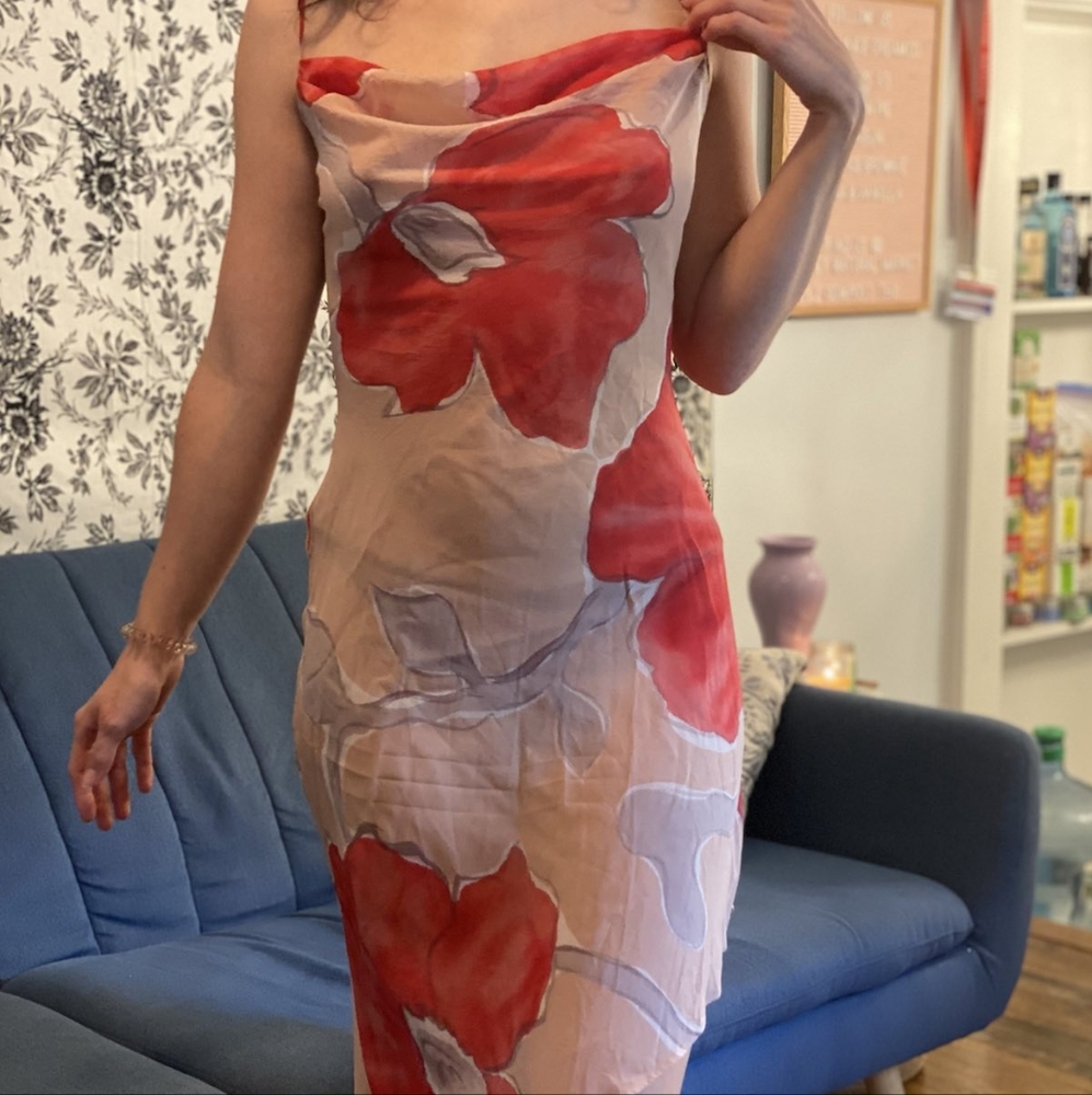 Silk Victoria's secret slip dress y2k (small)